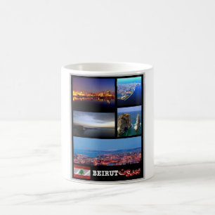 Mug Liban - Beyrouth - Mosaïque -