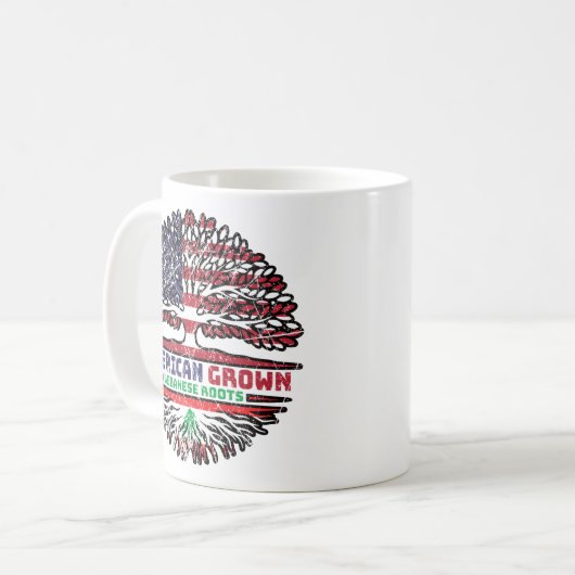 Mug Liban Liban États-Unis États-Unis (Devant gauche)