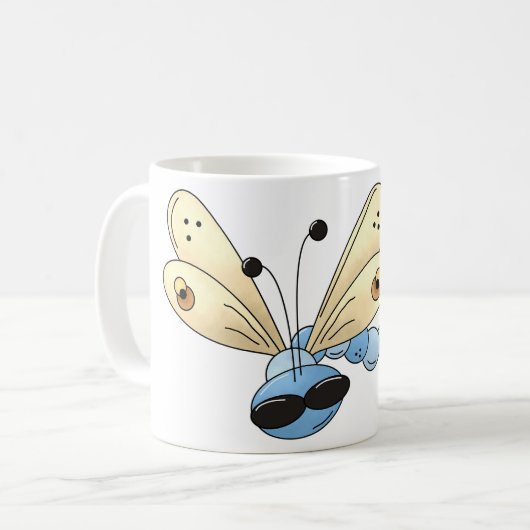 Mug libellule (Devant gauche)