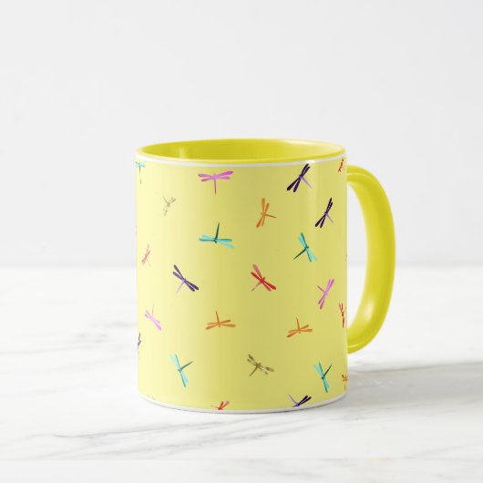 Mug libellule (Devant droit)