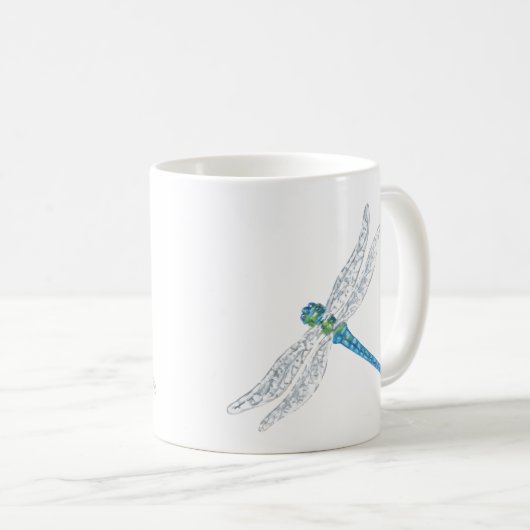 Mug libellule (Devant droit)