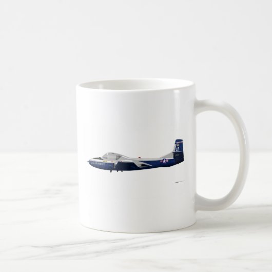 Mug Libellule 68902 de Cessna T-37 (Droite)