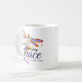 Mug Libellule Amazing Grace éclaboussure   (Devant gauche)