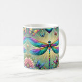 Mug Libellule Arc-en-Ciel (Devant droit)