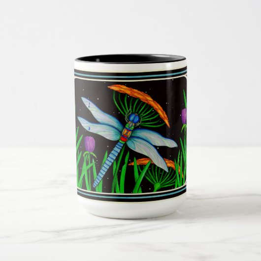 Mug Libellule au repos (Centre)