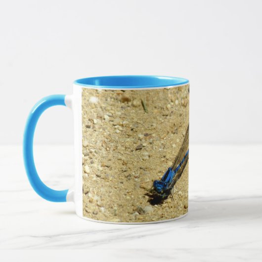 Mug - libellule bleue (Gauche)