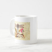 Mug Libellule Botanique Nature Faune Hoefnagel Art (Devant gauche)