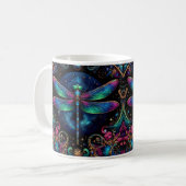 Mug Libellule céleste (Devant gauche)