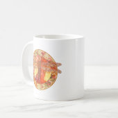 Mug Libellule celtique chaude (Devant gauche)