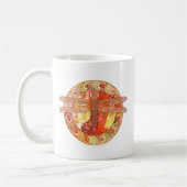 Mug Libellule celtique chaude (Gauche)