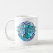 Mug Libellule celtique fraîche (Gauche)