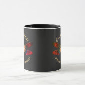 Mug Libellule Cosmique • Ailes de Galaxie et Traînées (Centre)