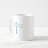 Mug Libellule en points (Devant gauche)