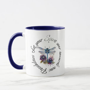 Mug Libellule - esprit de nouvelles possibilités