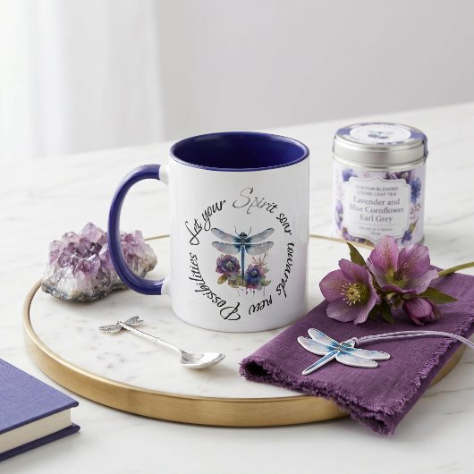 Mug Libellule - esprit de nouvelles possibilités