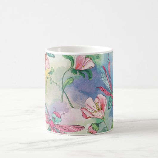Mug libellule florale (Centre)
