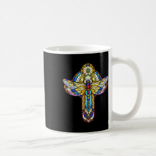 Mug Libellule Groovy Croix Biblique Chrétienne Religie