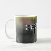 Mug Libellule noire et blanche (Gauche)