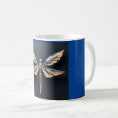 Mug libellule origami (Devant droit)