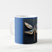 Mug libellule origami (Devant gauche)