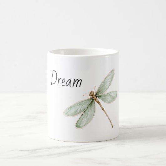 Mug Libellule Rêve Menthe (Centre)