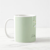 Mug Libellule Vert Citron (Gauche)