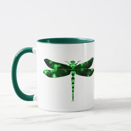 Mug Libellule verte (Gauche)