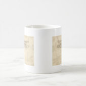 Mug Libellule Vintage Antique Classique Nature (Centre)