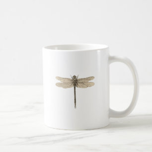 Mug Libellule Vintage Antique Classique Nature