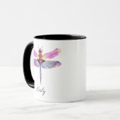 Mug Libellule Vive Personnalisée (Devant gauche)
