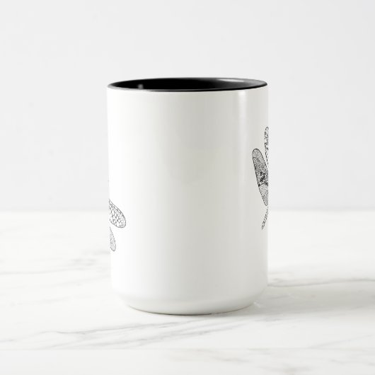 Mug Libellule Zendoodle (Centre)