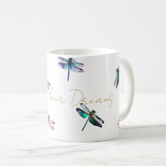 Mug libellules (Devant droit)