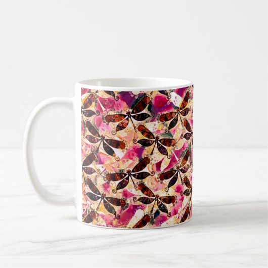 Mug Libellules brillantes  (Gauche)