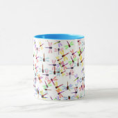 Mug libellules colorées (Centre)