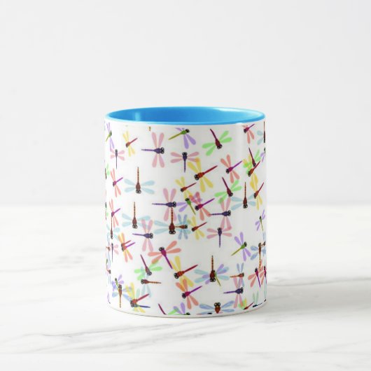 Mug libellules colorées (Centre)