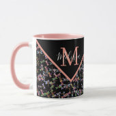 Mug libellules colorées personnalisées (Gauche)