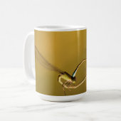 Mug Libellules Dorées Photographie Macro Originale (Devant gauche)