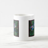 Mug Libellules en verre souillé (Centre)