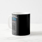 Mug Libéral Larmes Anti Libéral Pro Trump Républicain (Devant gauche)