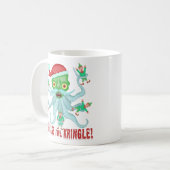 Mug Libération drôle de Noël le Kringle le père noël (Devant gauche)