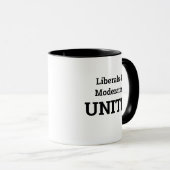 Mug Libéraux et Modérés UNITE ! (Devant droit)