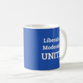 Mug Libéraux & Modérés UNIS ! (Devant droit)