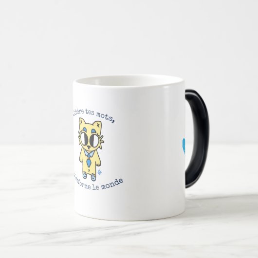 Mug : Libère Tes Mots : L'Instrument de Changement (Devant droit)