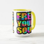 Mug libère ton âme (Devant droit)