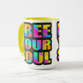 Mug libère ton âme (Devant gauche)