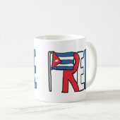 Mug Libérer Cuba (Devant droit)
