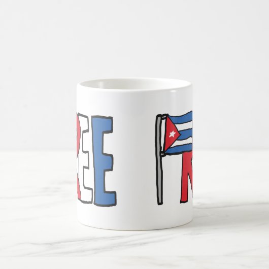 Mug Libérer Cuba (Centre)