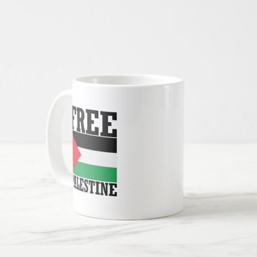 Mug Libérer la Palestine (Devant gauche)