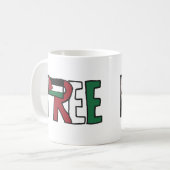 Mug Libérer la Palestine (Devant gauche)