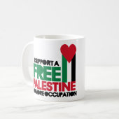 Mug Libérer la Palestine (Devant gauche)